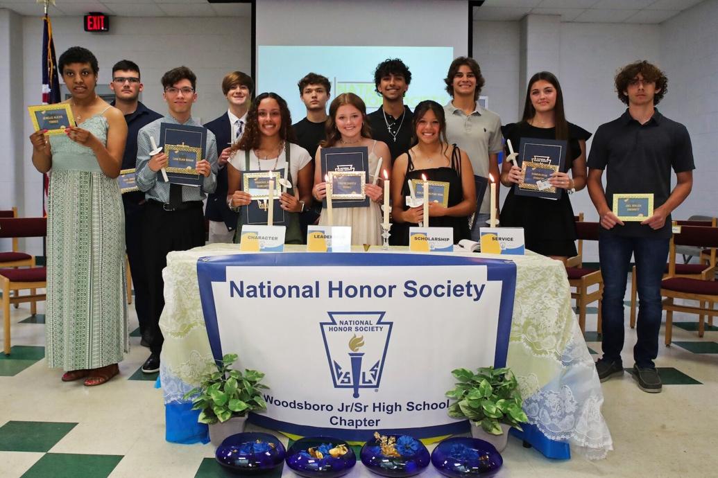 Woodsboro ISD inducts NHS members Refugio County Press