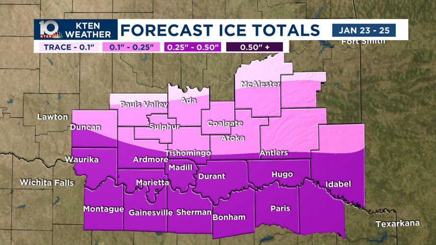 Ice accumulation impacts | | southtexasnews.com