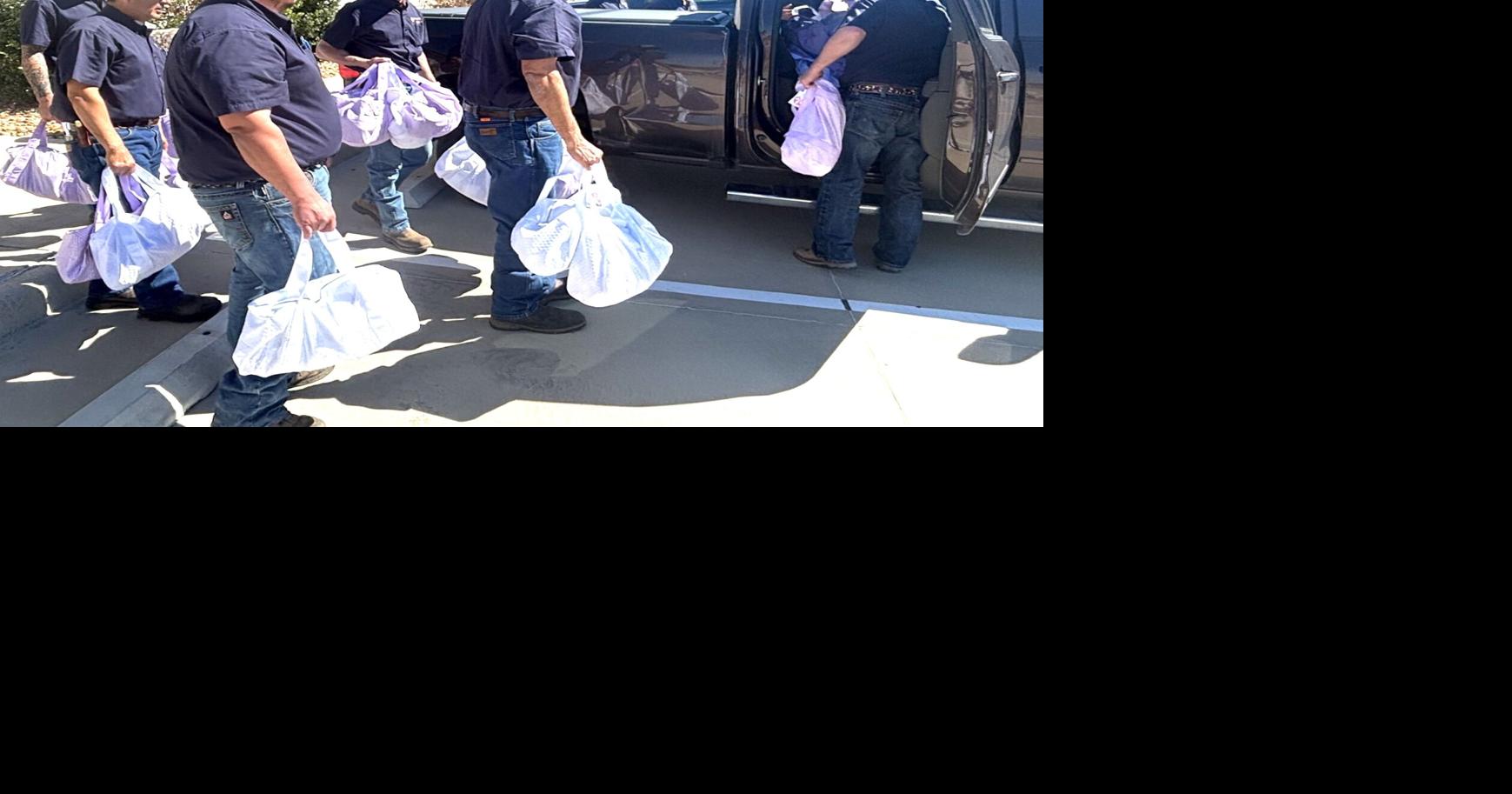 KCSO receives 45 comfort bags for children in crisis