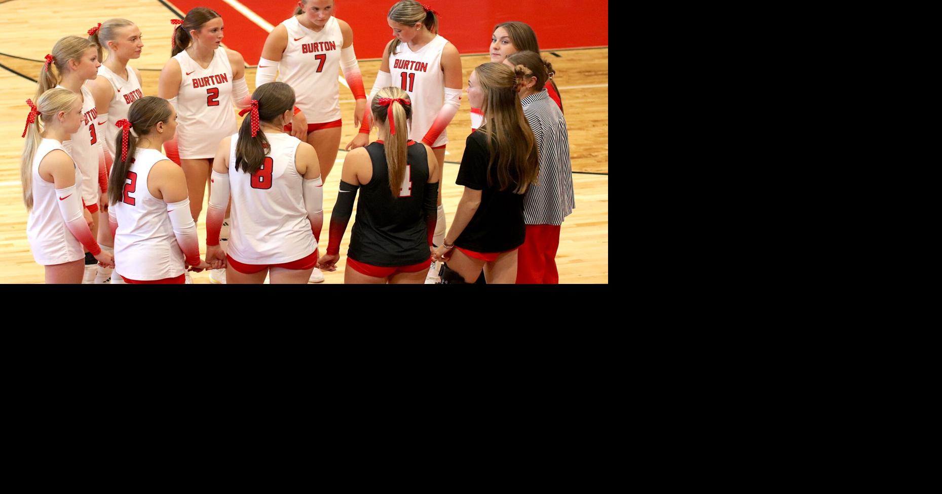 No. 14 Burton completes undefeated district campaign with sweep over Snook