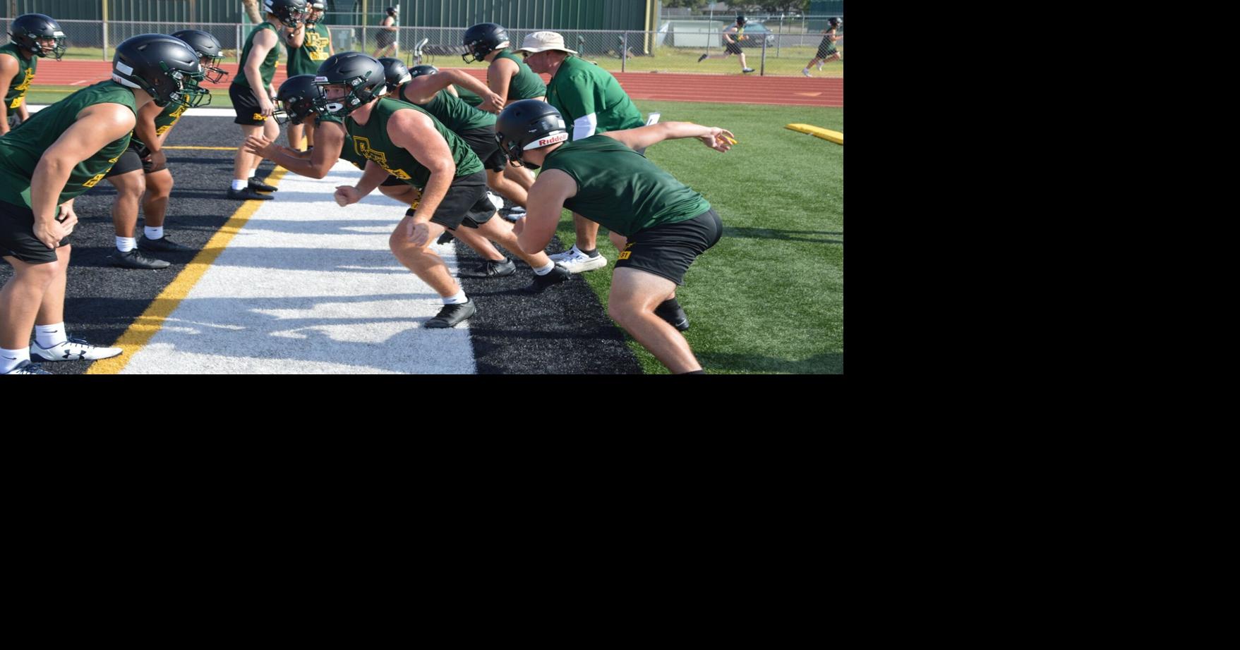 Rockport-Fulton High School Football first day of practice