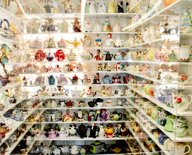 Teapots Collection Disaster Largest collection of teapots to fetch thousands at auction ...