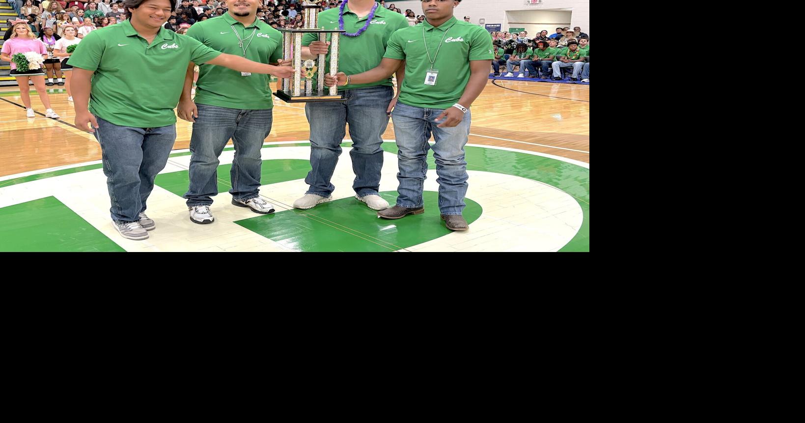 Brenham football receives Chevy Spotlight trophy