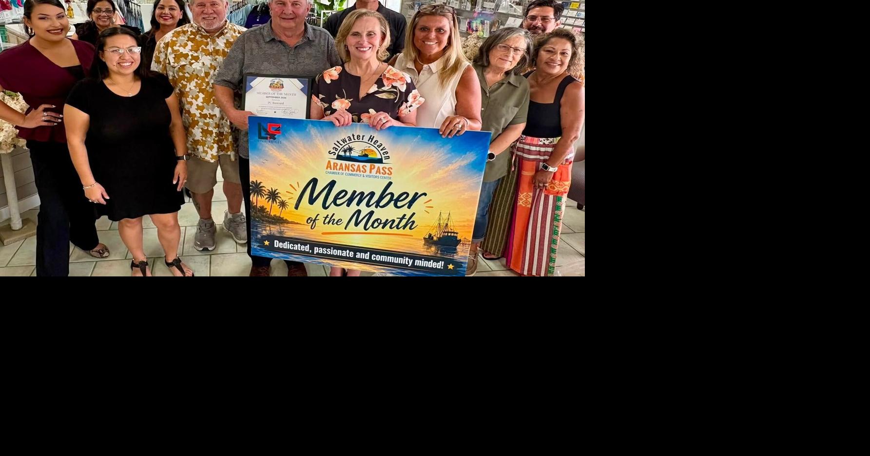 Aransas Pass chamber names September Business of Month