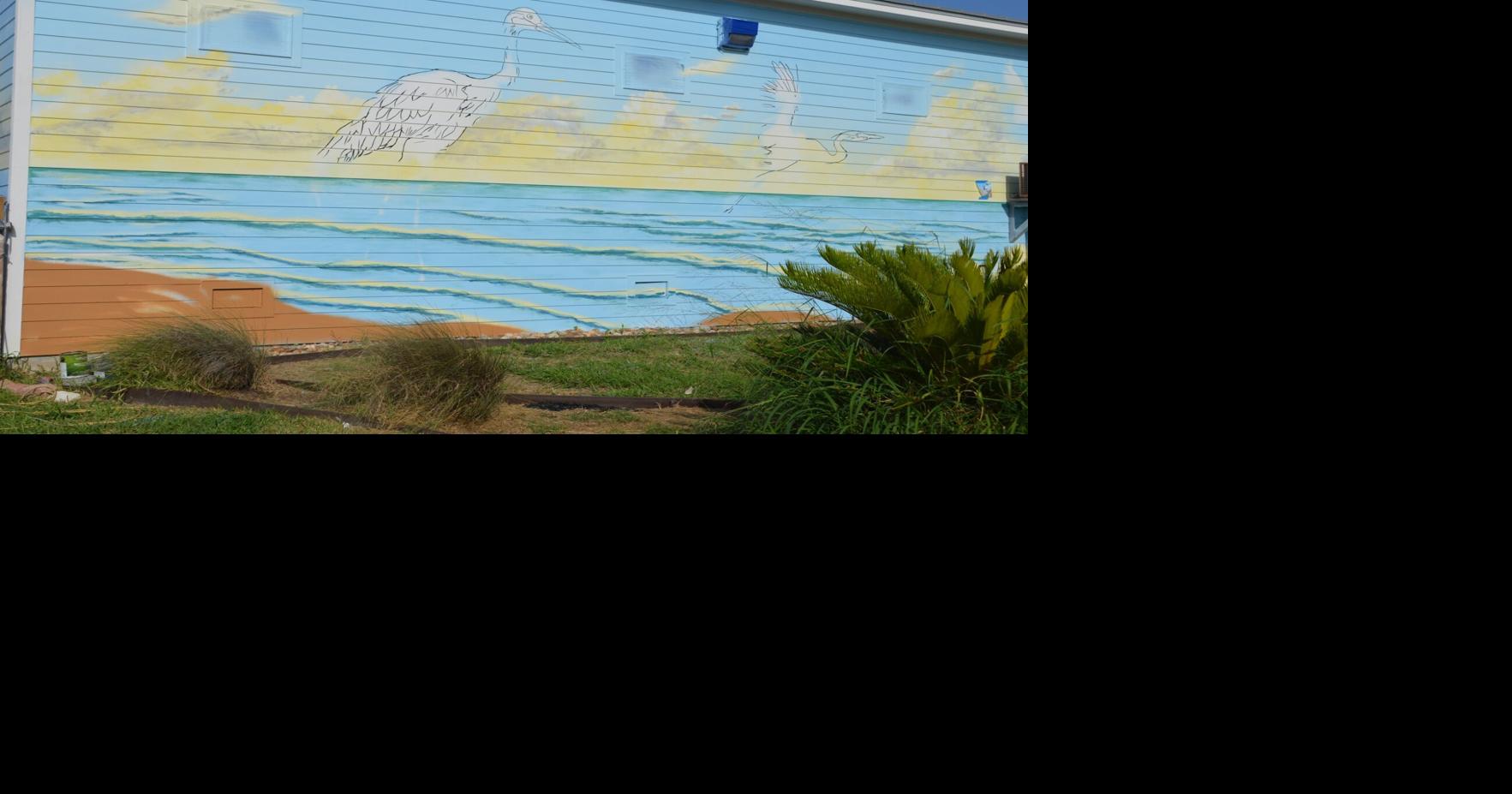 Multiple new murals take shape during Mural Fest