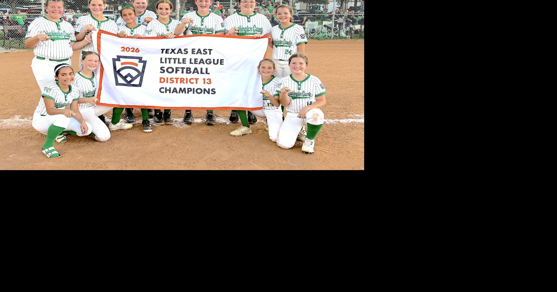 Washington County Major softball all-stars win district championship