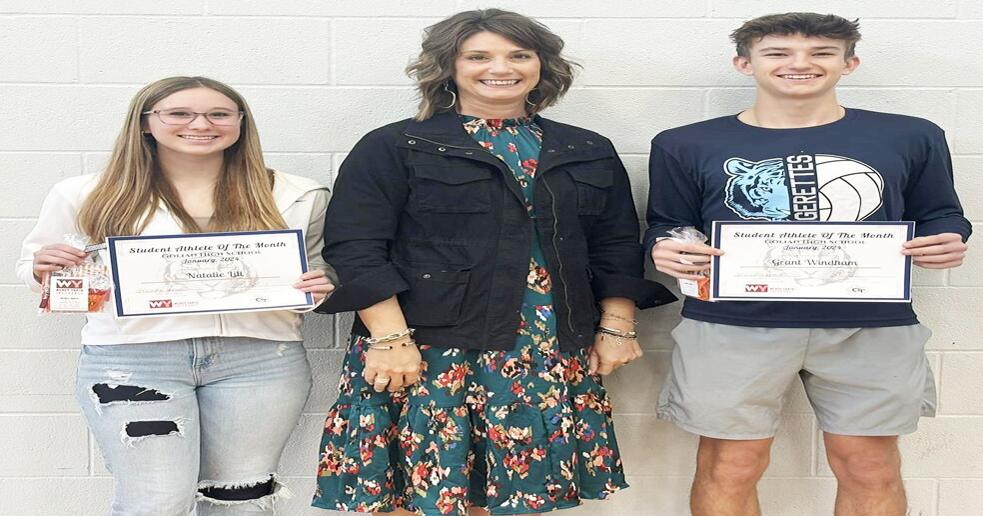 Goliad ISD Athletes of the Month Goliad Advance Guard