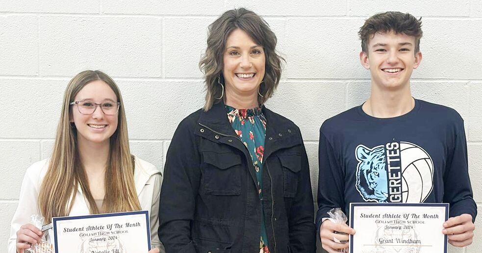 Goliad ISD Athletes of the Month Goliad AdvanceGuard