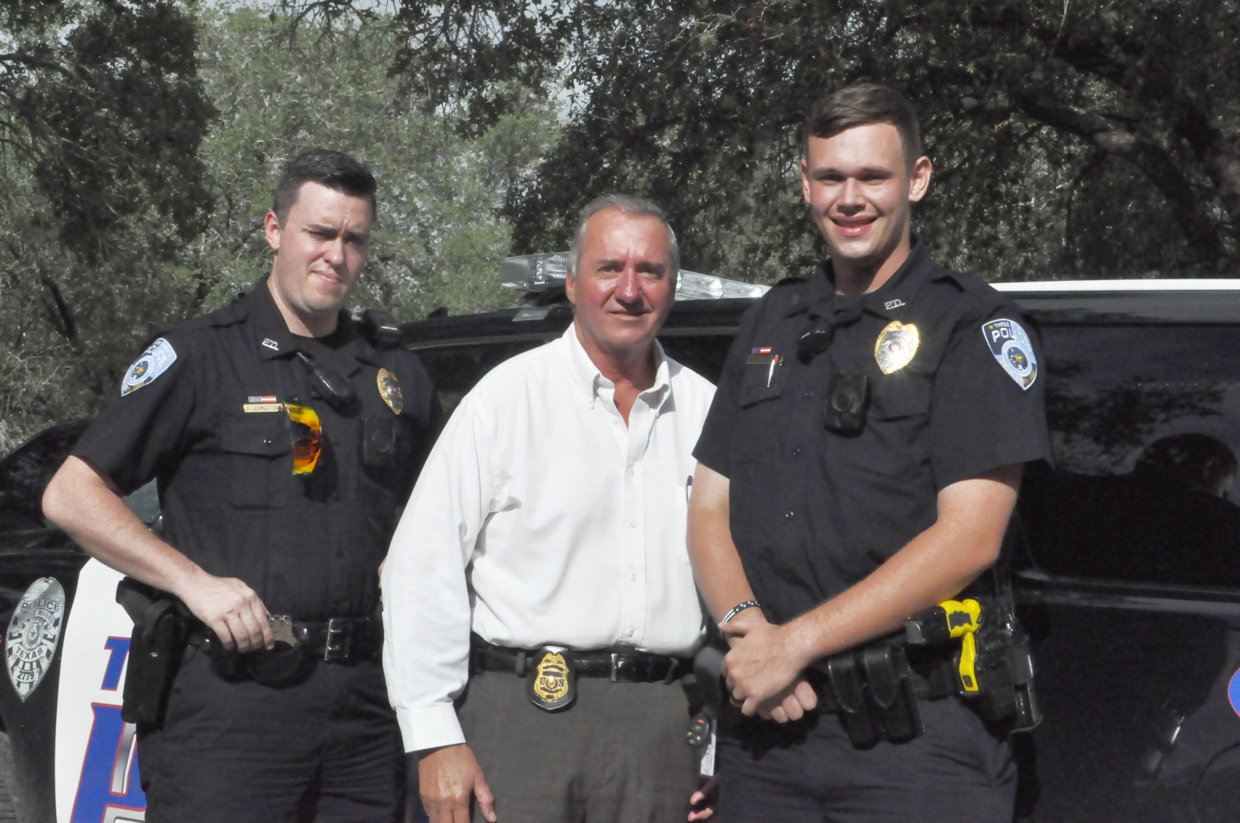 Officer Rashad Rivers New officers join Three Rivers PD | Features | southtexasnews.com