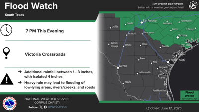 Flash flood watch for portions of South Texas | Beeville Bee-Picayune ...