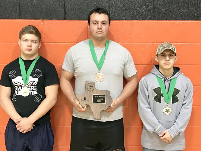 Karnes City’s Rees sets record at regional powerlifting meet Sports