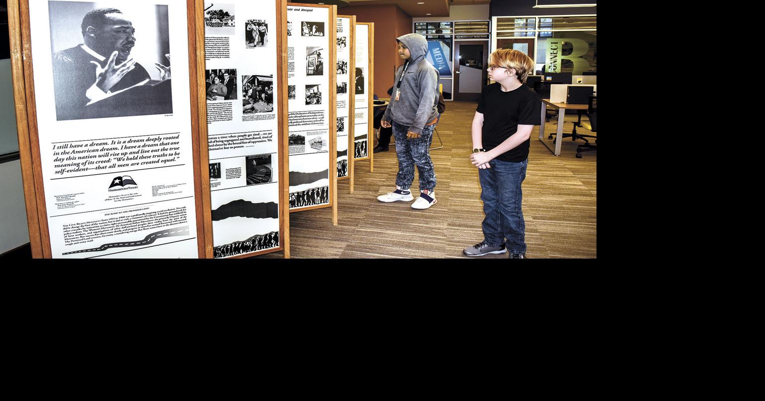 Viewing History: Library presents display on MLK's life | News ...
