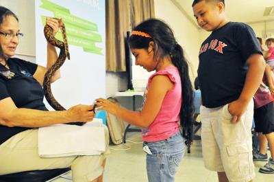 Sssnakes invade mathis public library | Archives | southtexasnews.com