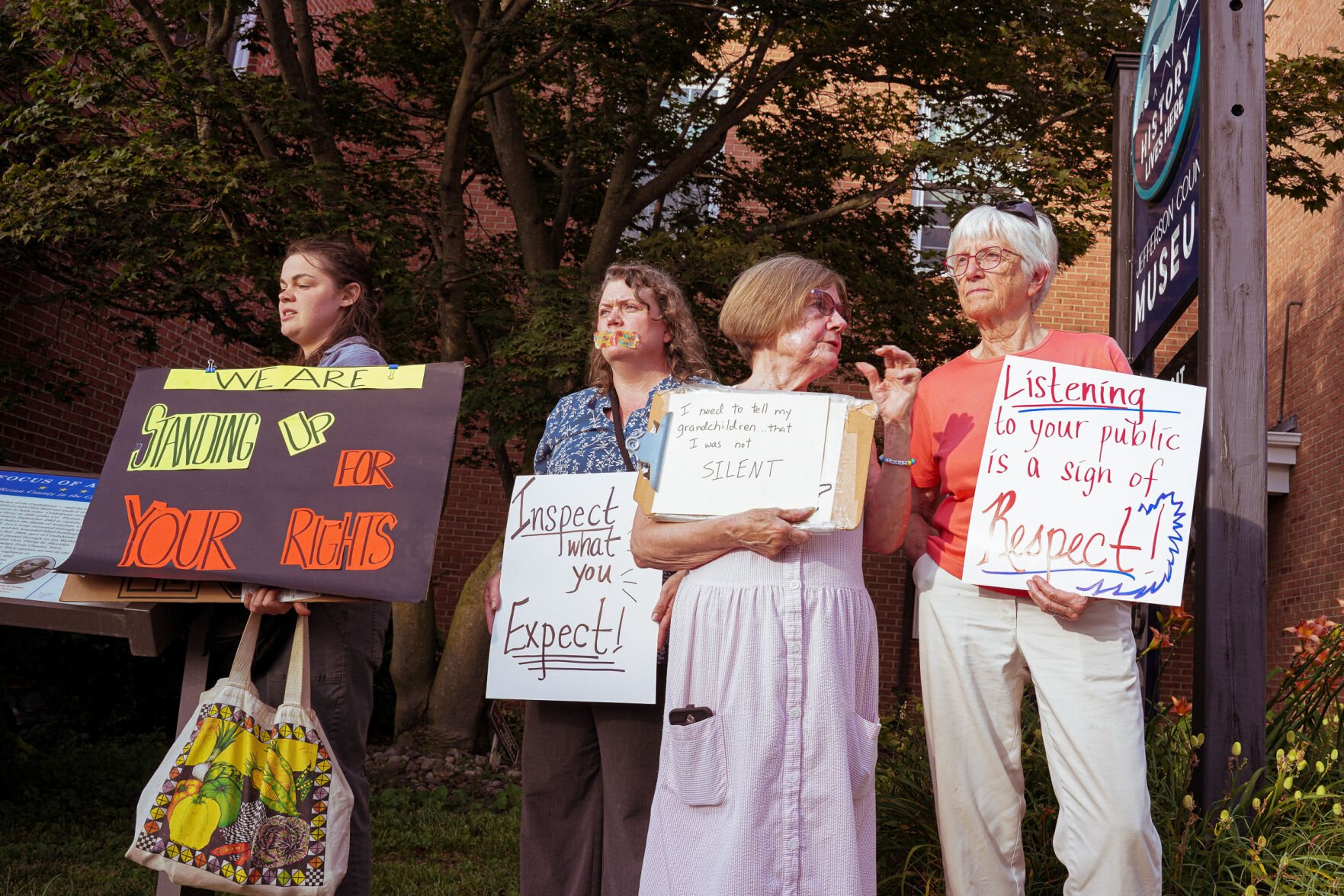 Martinsburg Activists Rally for Accountability and Democracy
