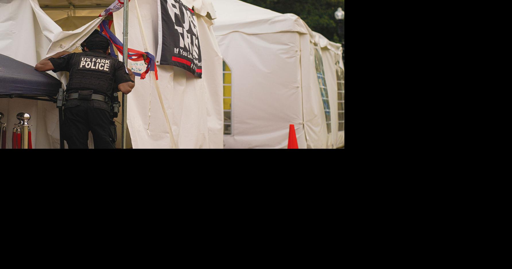 'Under the cover of darkness:' After D.C.-based activist group has basecamp raided by federal agents in pre-dawn hours and their items taken to undisclosed location or thrown in garbage trucks, their message got stronger