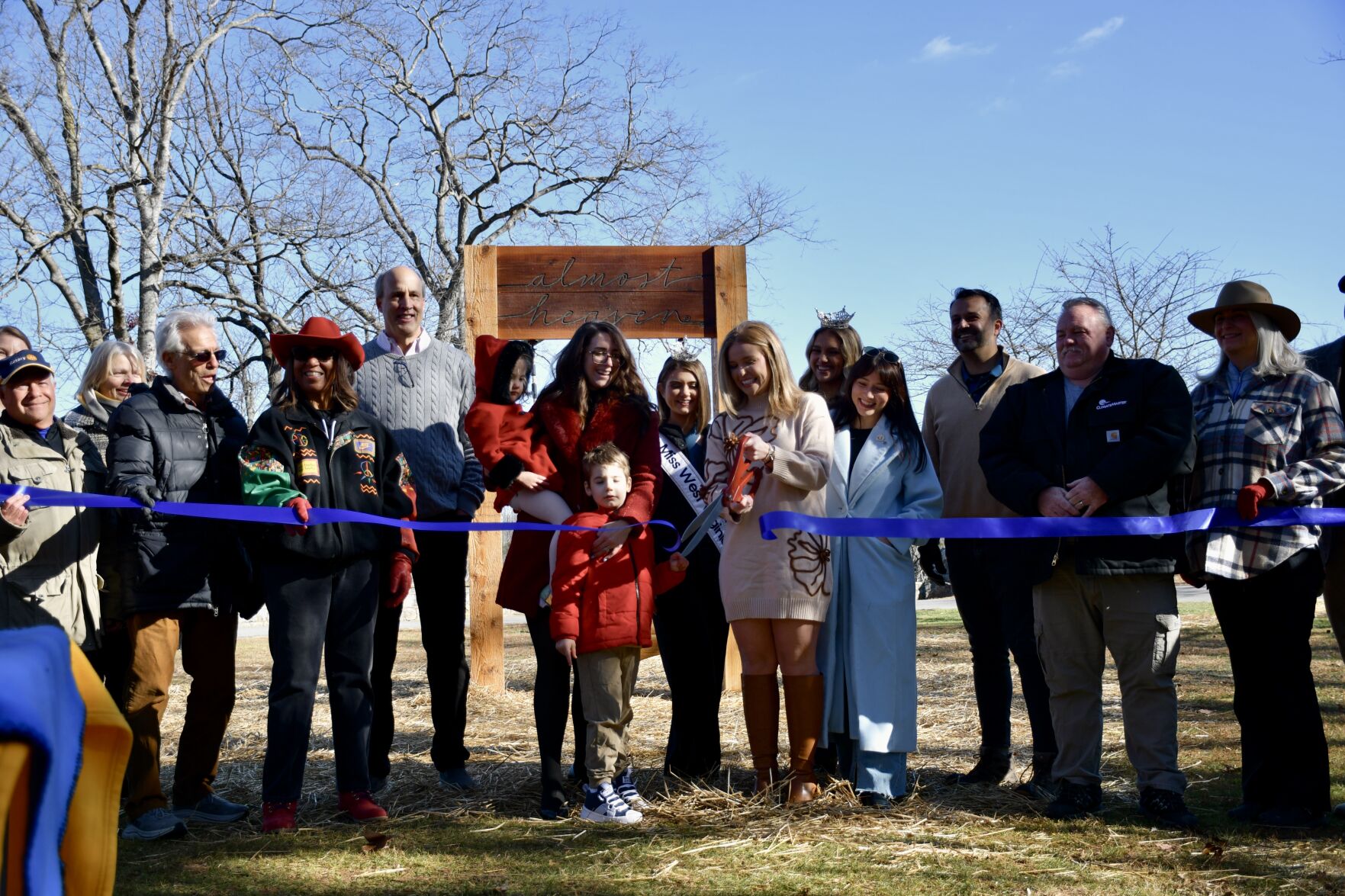Shepherdstown Unveils 'Almost Heaven' Swing at Park Dedication
