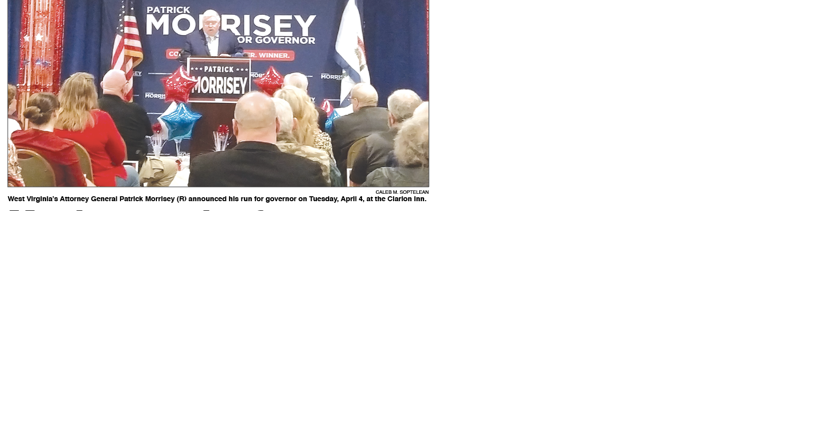 POLITICS: Morrisey running for governor - Vimarsana News
