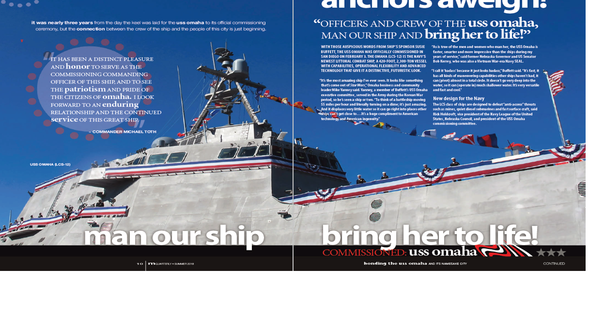 Anchors Aweigh! The Magazine