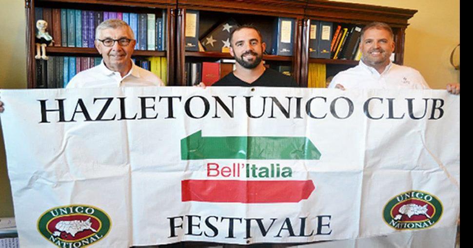 Hazleton UNICO fingers tournamentwill be part of annual Bell’ Italia