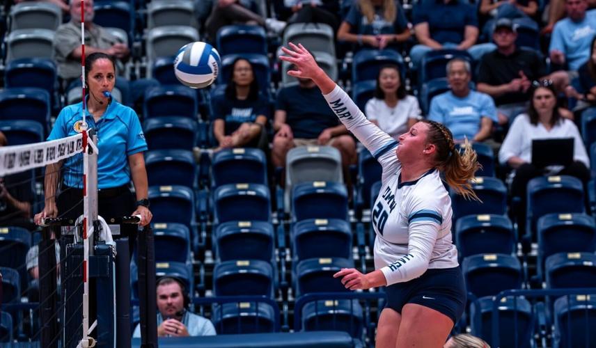 UMW Volleyball Drops Four-Setter to Salisbury on Friday