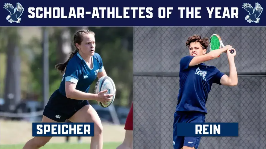 Nyah Speicher, Trevor Rein Named UMW Scholar-Athletes of the Year