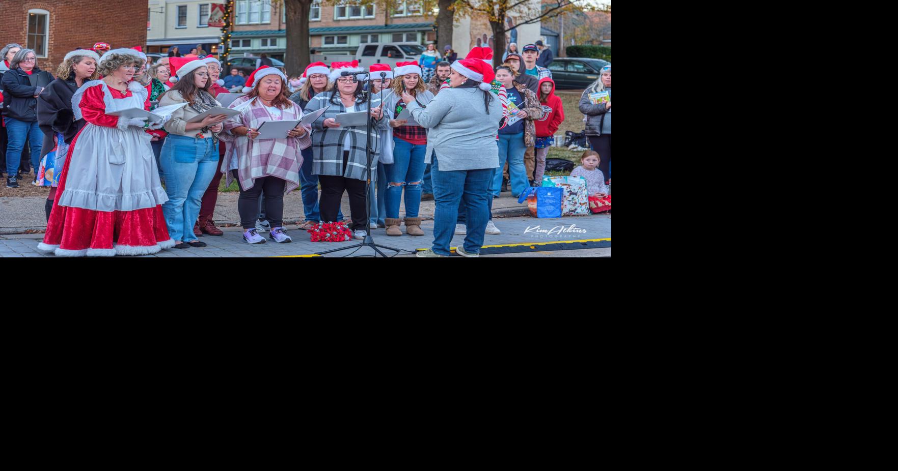Culpeper Christmas Carolers spreading cheer to everyone