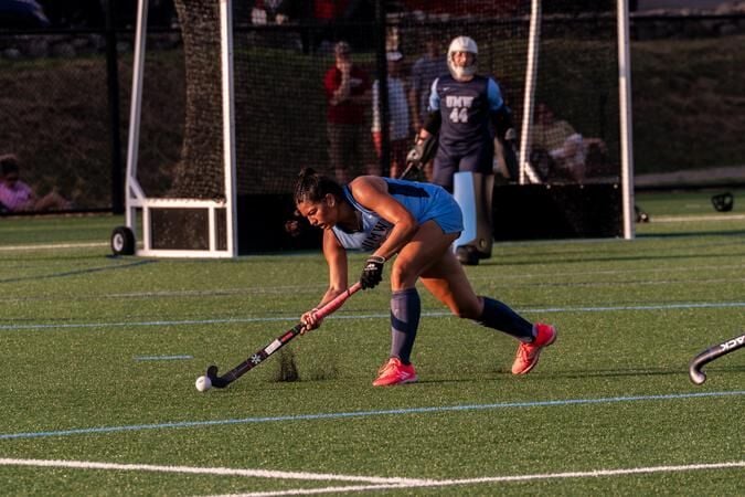 Balanced Attack Lifts UMW Field Hockey Past Meredith, 8-2, on Wednesday Night