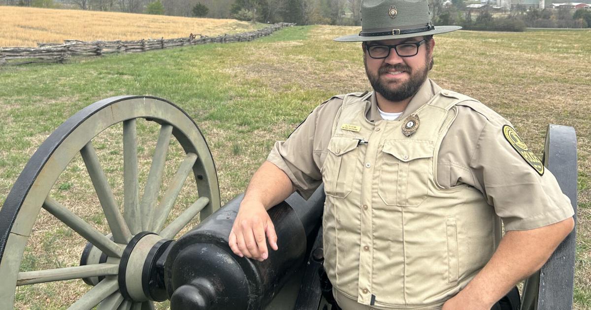 Michael Edwards Ranger Battlefields State Park names first law enforcement ranger