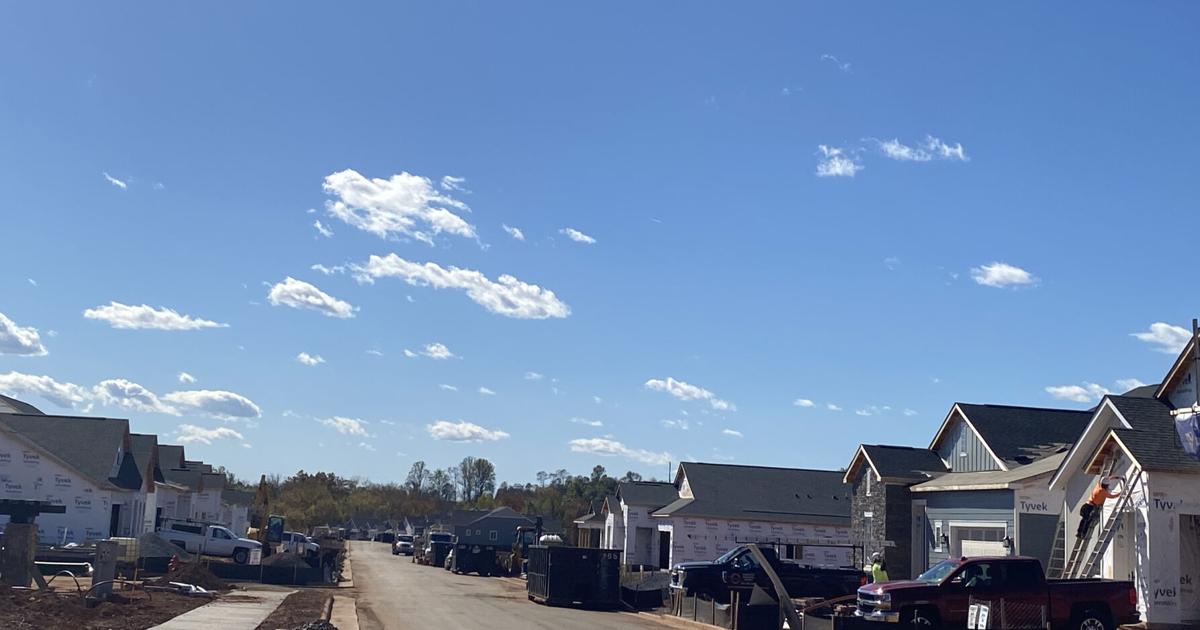 New construction boom in suburbs as many struggle to buy a home