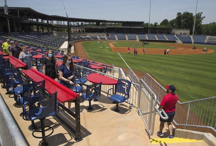 With the season canceled, see the Fredericksburg Nationals' Stadium by drone