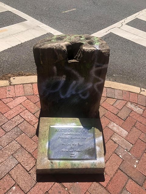 Fredericksburg To Remove Controversial Slave Auction Block This Month   5ed98feede359.image 