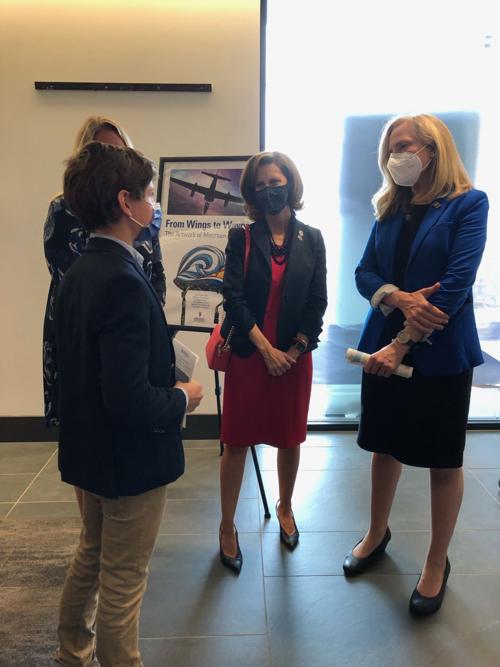 Abigail Spanberger and Pam Northam