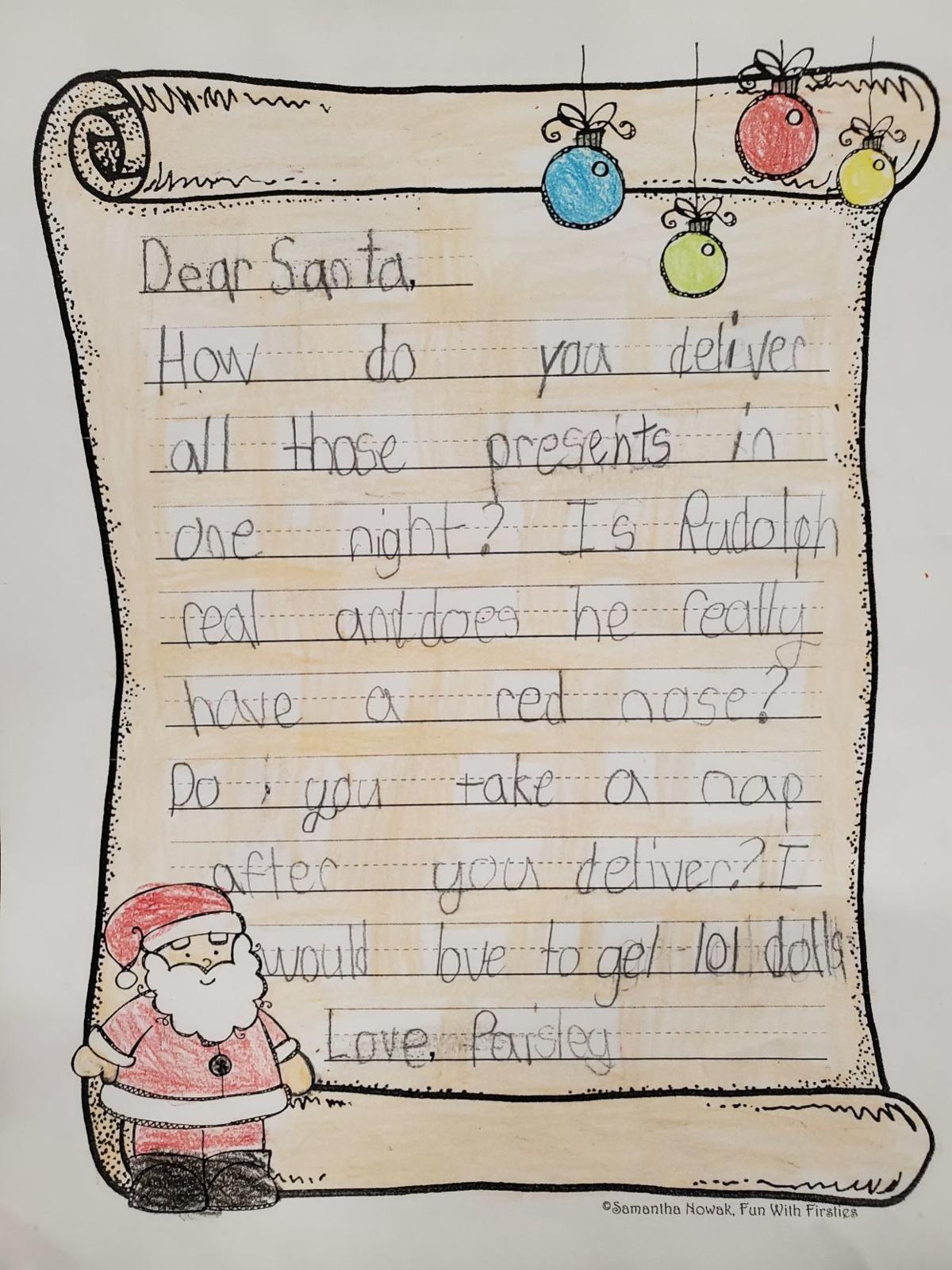 Culpeper Second Graders Send Their Christmas Wishes To The North Pole Latest News Starexponent Com - emerald theatre roblox handbook how to get free robux on