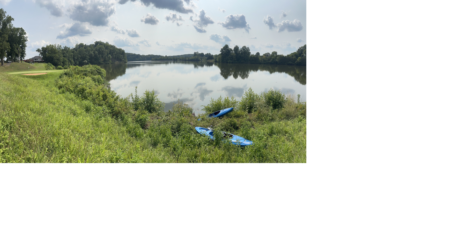 A family of 3 capsized in their kayak on Lake Culpeper. 3 teen golfers jumped in to save them.