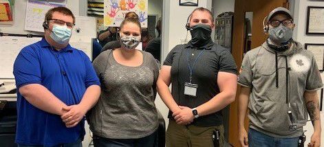 A shift telecommunicators