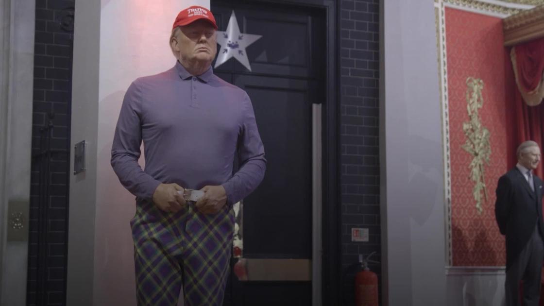 Donald Trump wax figure re-dressed at Madame Tussauds ...