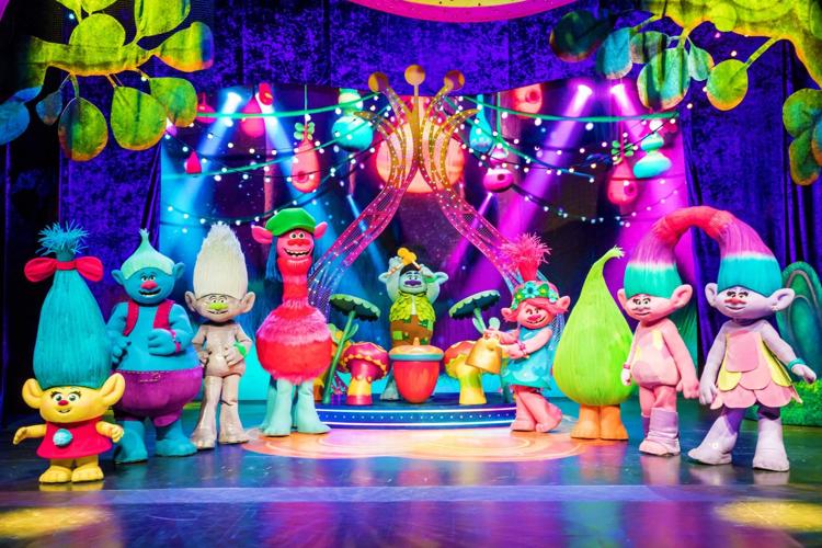Enter the colorful world of Trolls at Eagle Bank Arena