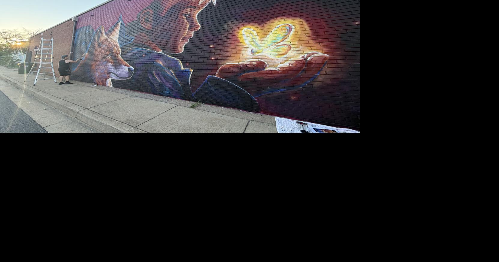 Use your imagination: Main Street mural up for interpretation