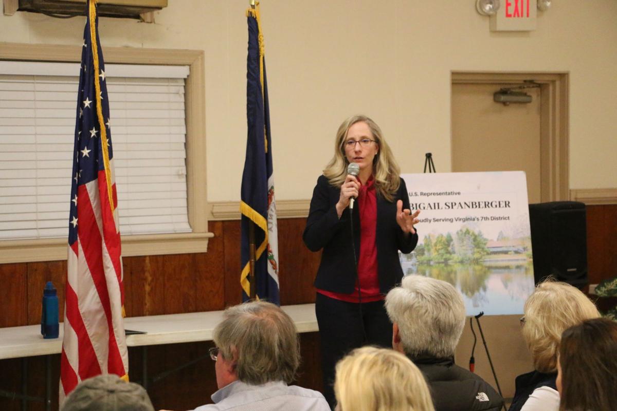 Abigail Spanberger at Goochland town hall