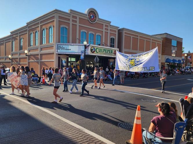 Marching on Crowds cheer return of Fireman's Parade