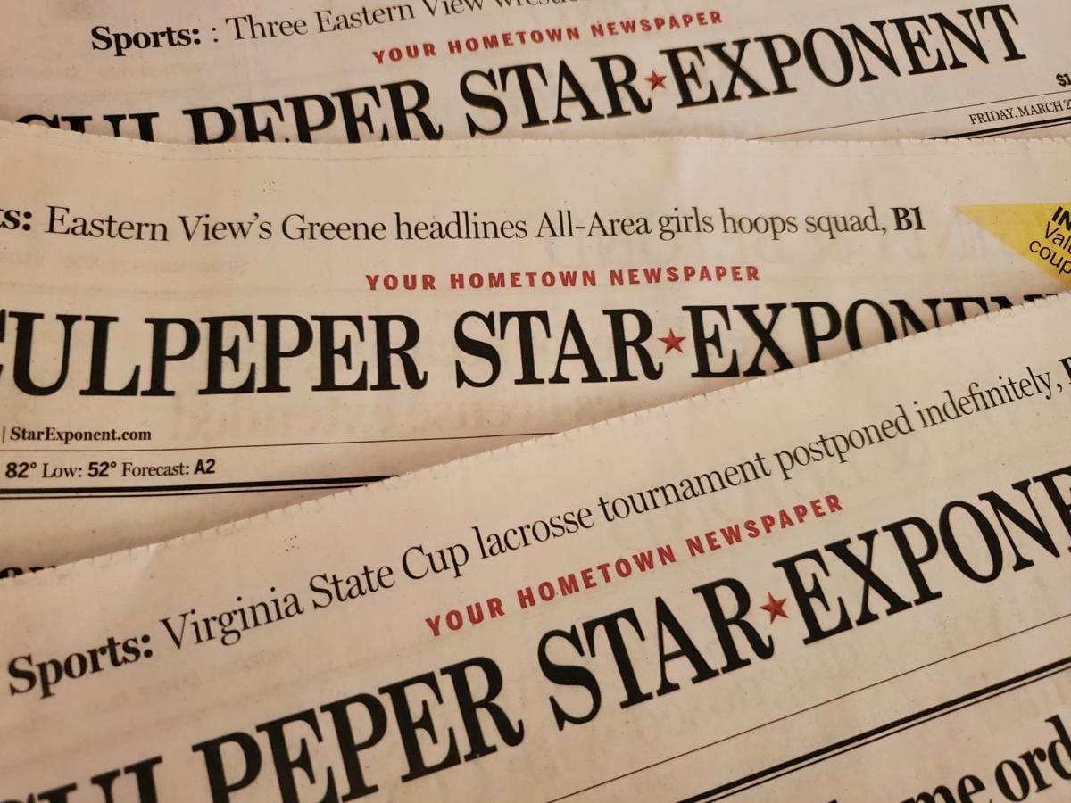 Dale Lachniet, publisher A special note to Culpeper's business leaders