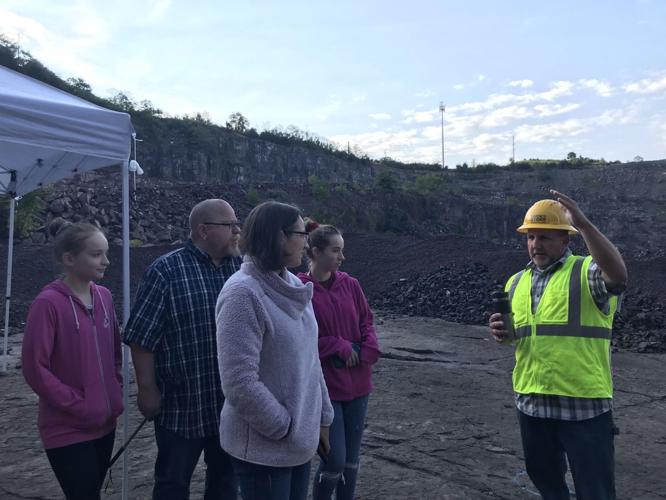Hundreds explore Culpeper quarry, see thousands of fossils during Dino Walk
