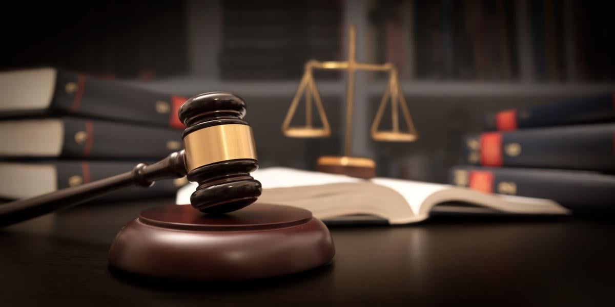 Judge gavel and scale in court. Legal concept (copy)