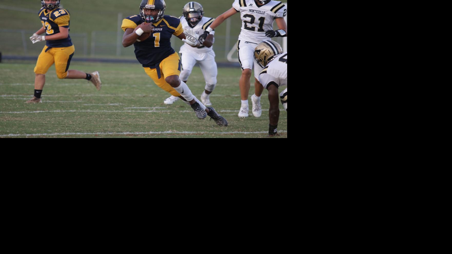 High School Football Culpeper Tops Monticello With Running Game Defense Sports Starexponent Com