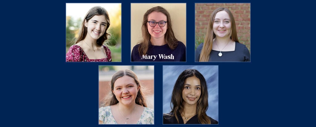 UMW Announces 2026 Washington and Alvey Scholars from Virginia and Maryland
