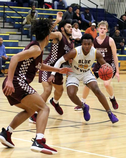 High School Boys Basketball Gardner Scores 35 Points To Lead