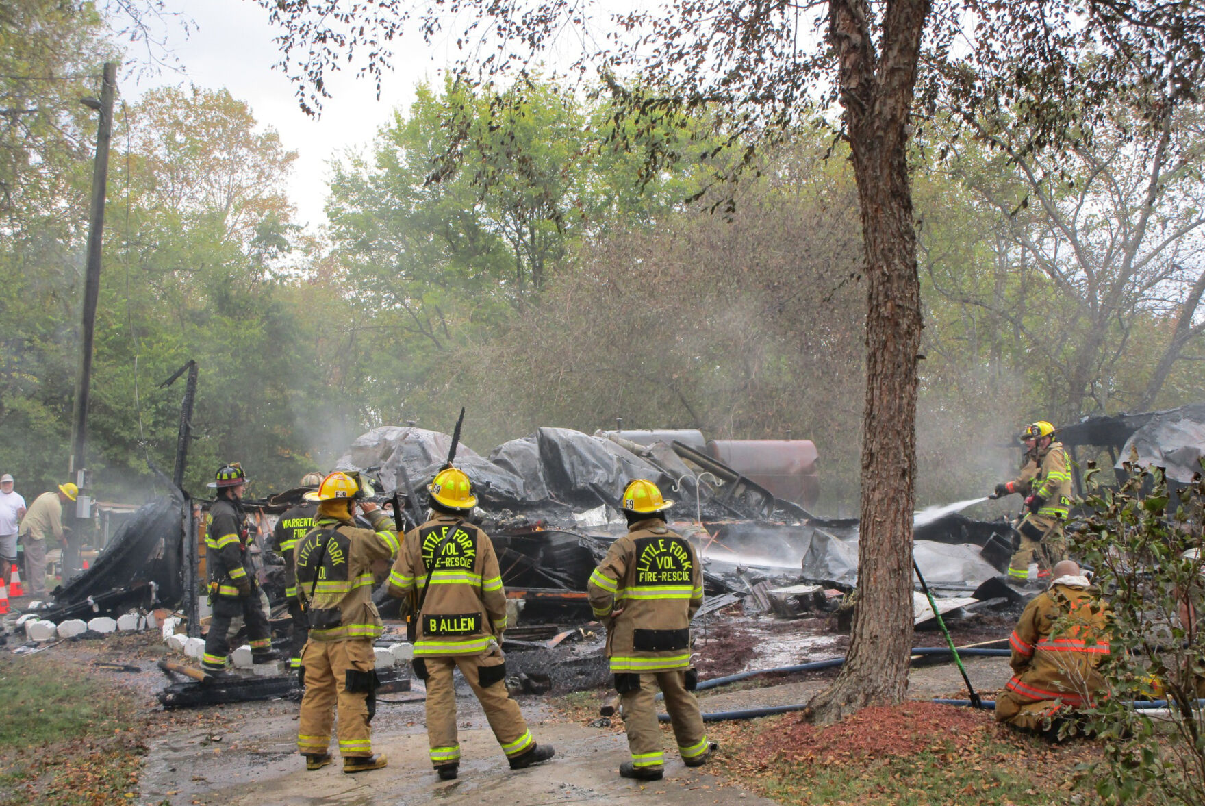 Fire destroys Jeffersonton home no one hurt