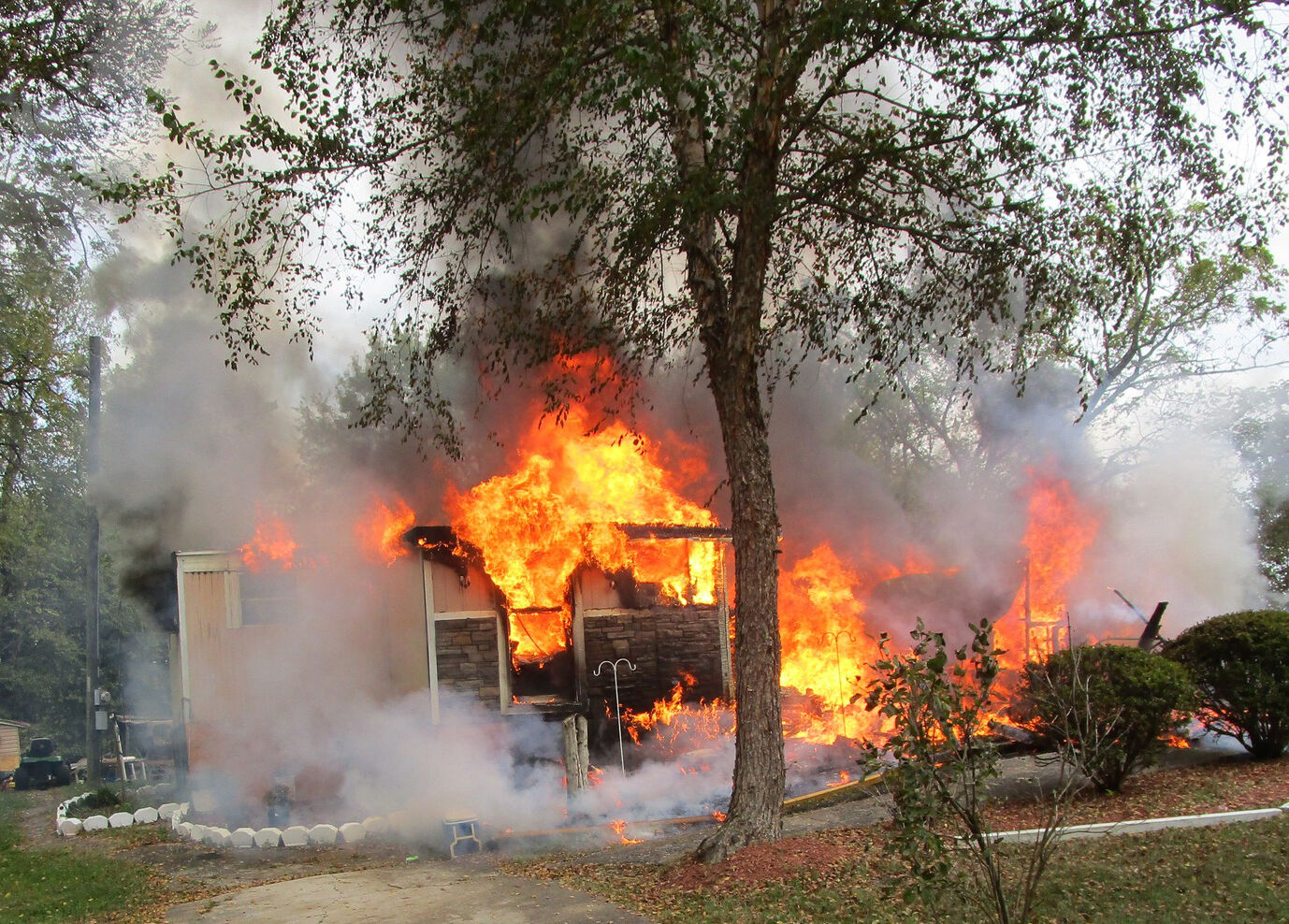 Fire destroys Jeffersonton home no one hurt