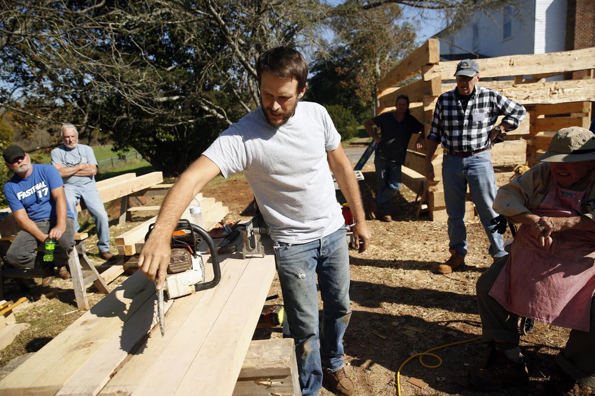 Montpelier S Log Cabin Workshop Offers A Hands On Experience In