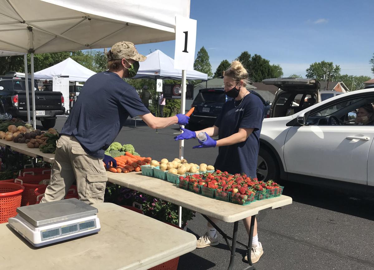 Downtown Culpeper Farmer’s Market opens for the season as a drivethru